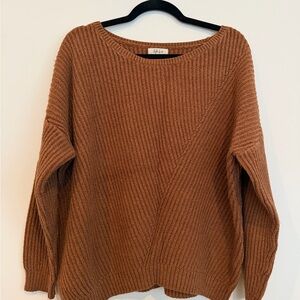 Style & Co. Warm Tan Crew Neck Sweater